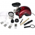 Extracteur de jus WELLRA TGJ50S Double vis acier inox sans BPA (couleur rouge)