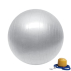 Ballon d'exercice pour yoga, gym ou pilates diamètre 55cm argent
