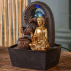 Fontaine d'intérieur Bouddha Bhava avec éclairage Led