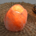 Bougeoir en cristal de sel d'Himalaya naturel forme Rock 500g
