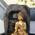 Fontaine d'intérieur Dao décoration zen avec éclairage Led
