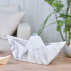 Fontaine d'intérieur Sailing en céramique design bateau origami