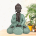 Statue Bodhi Vert pour apporter la sérénité à votre intérieur