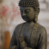 Grande statue Bouddha méditation idée cadeau décoration zen