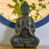 Grande statue Bouddha méditation idée cadeau décoration zen