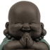 Statue mini Bouddha rieur idée cadeau originale et porte-bonheur