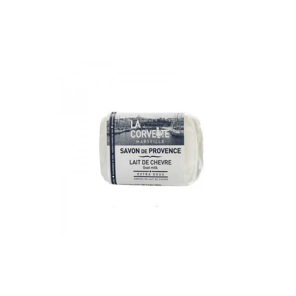 Savon de Provence lait de chèvre 100g La Corvette