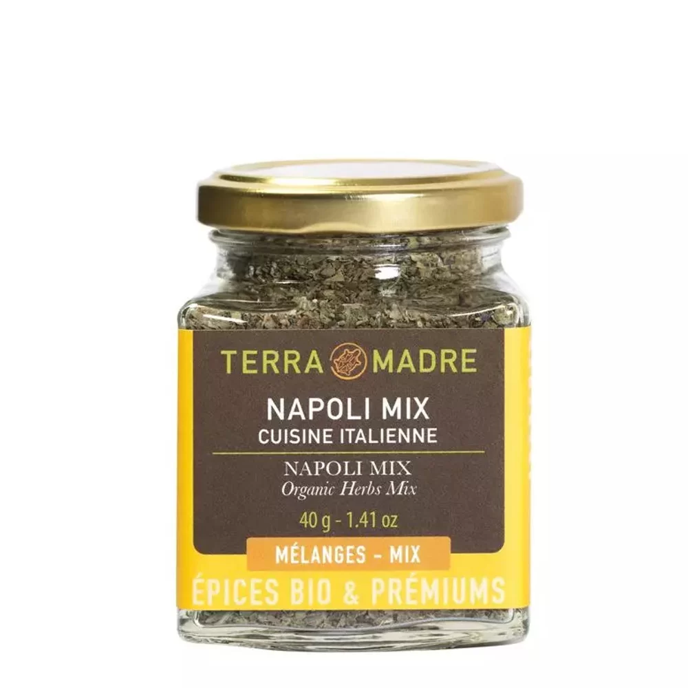 Napoli Mix - Mélanges d'épices bio pour Pâtes & Pizzas