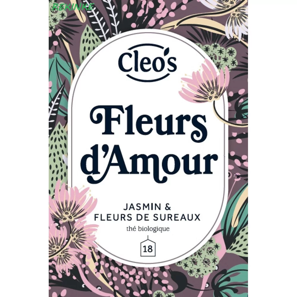 Infusion Fleurs d'amours 18 sachets Cleo's BIO