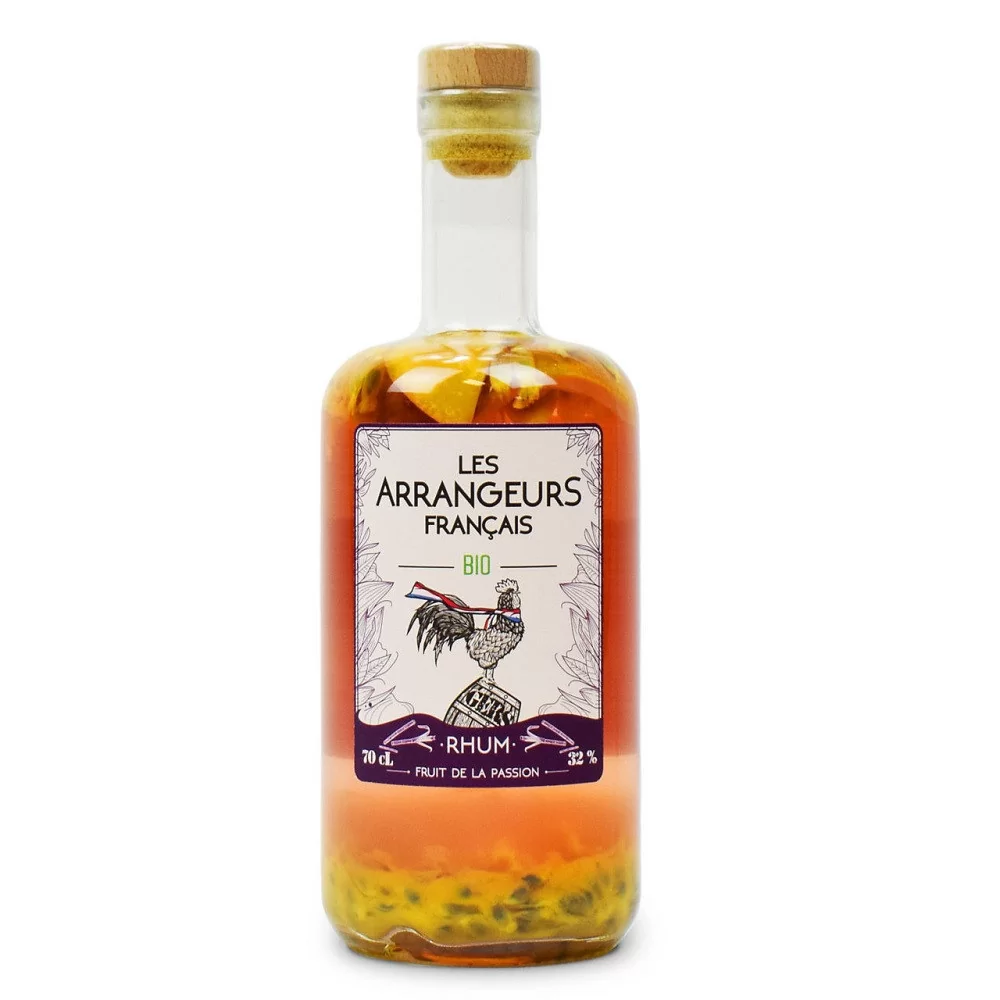 Rhum arrangé ananas vanille 70cl Les Arrangeurs Français BIO