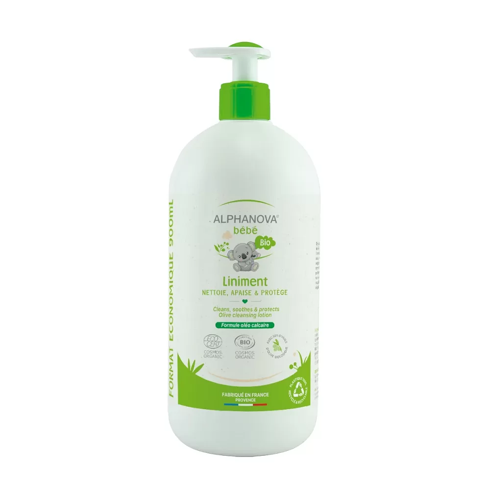 Liniment pour le change bébé 900 ml Alphanova BIO