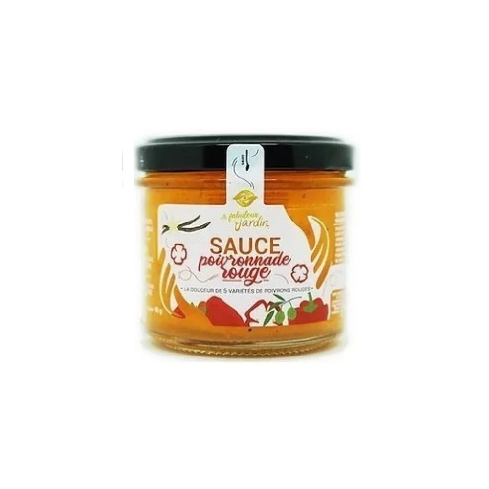 Sauce poivronnade rouge 90g Le Fabuleux Jardin BIO