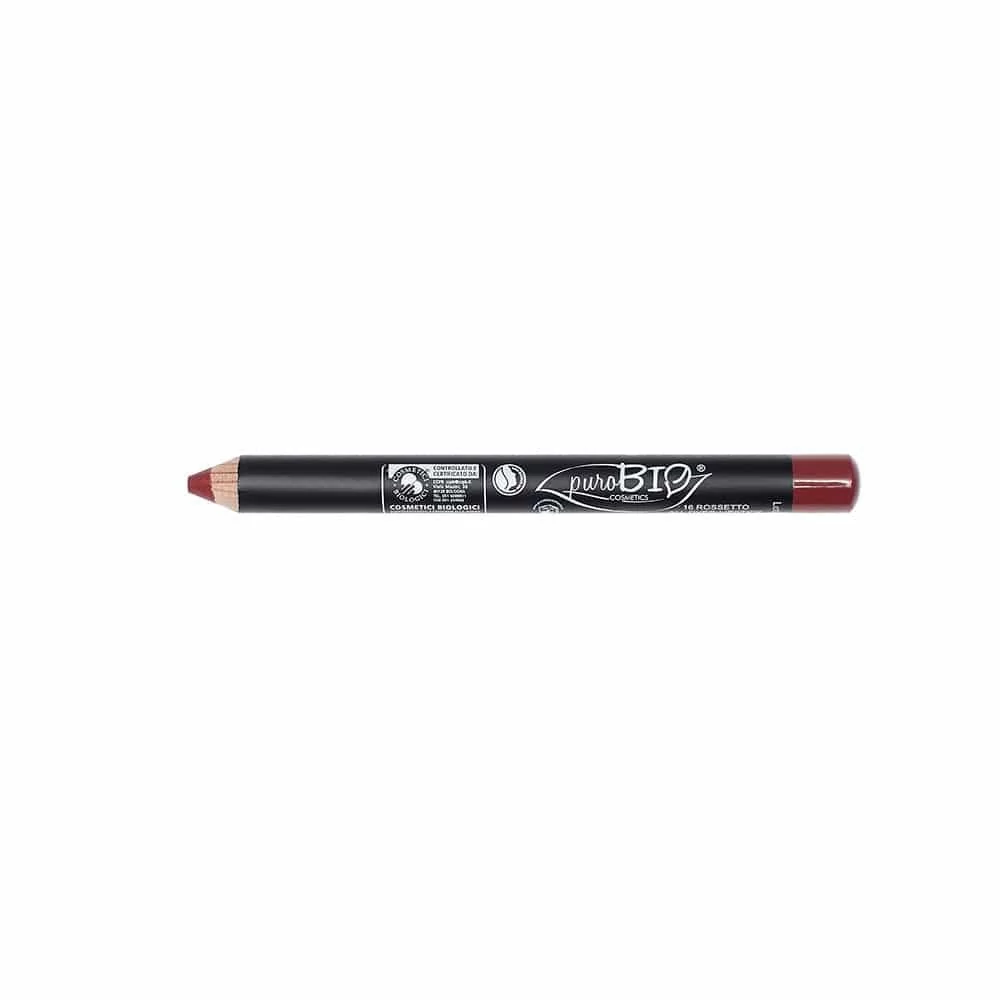Crayon à lèvres, mine épaisse - PuroBio Cosmetics 21- Magenta