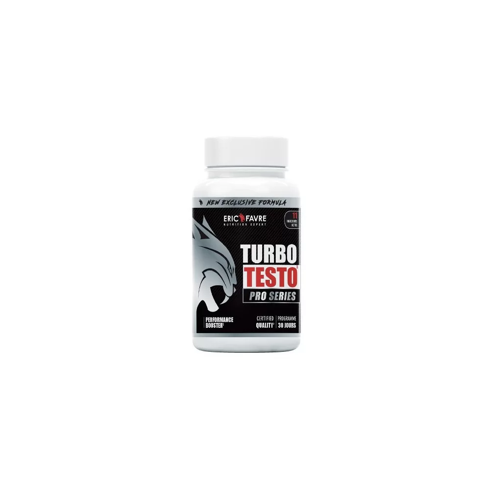 Turbo testo - Pro series 120 comprimés Eric Favre