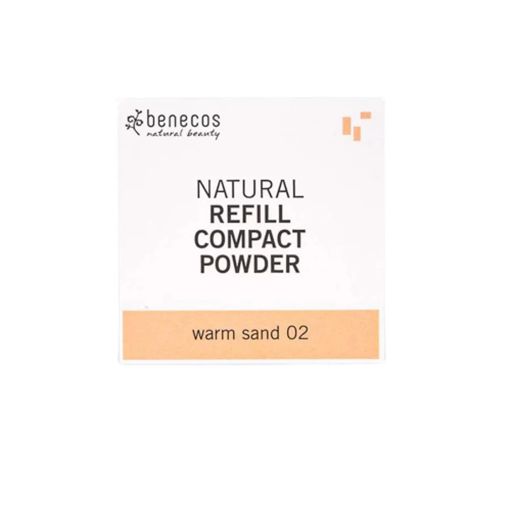 Recharge poudre compact Warm sand 6g Benecos VEGAN