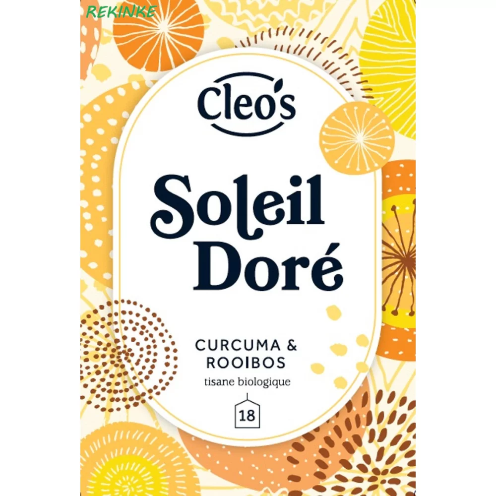 Infusion Soleil doré 18 sachets Cleo's BIO