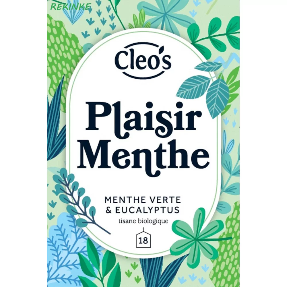 Infusion Plaisir menthe 18 sachets Cleo's BIO
