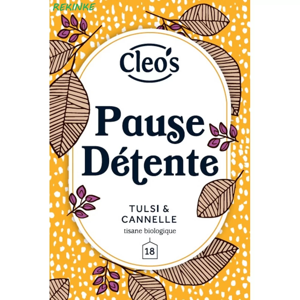 Infusion Pause détente 18 sachets Cleo's BIO