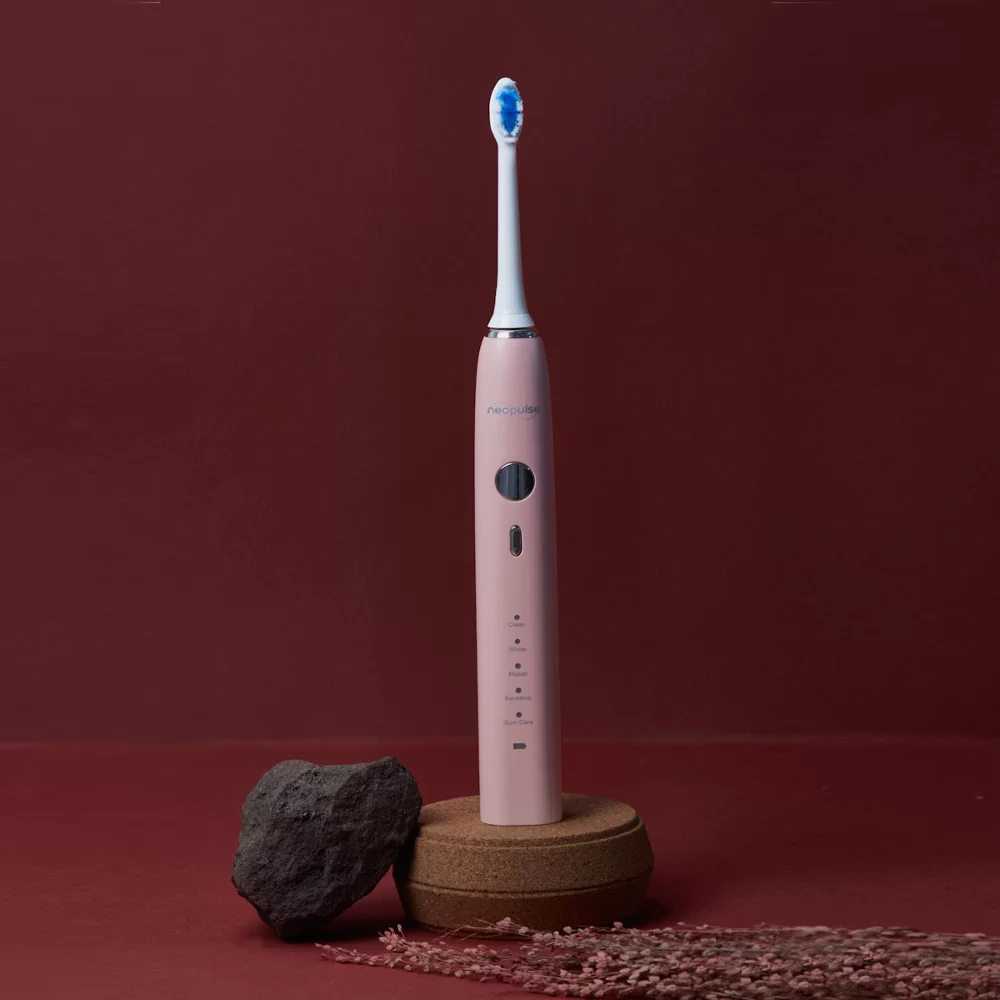 Brosse à dents électrique NEOSONIC rose poudré NEOPULSE