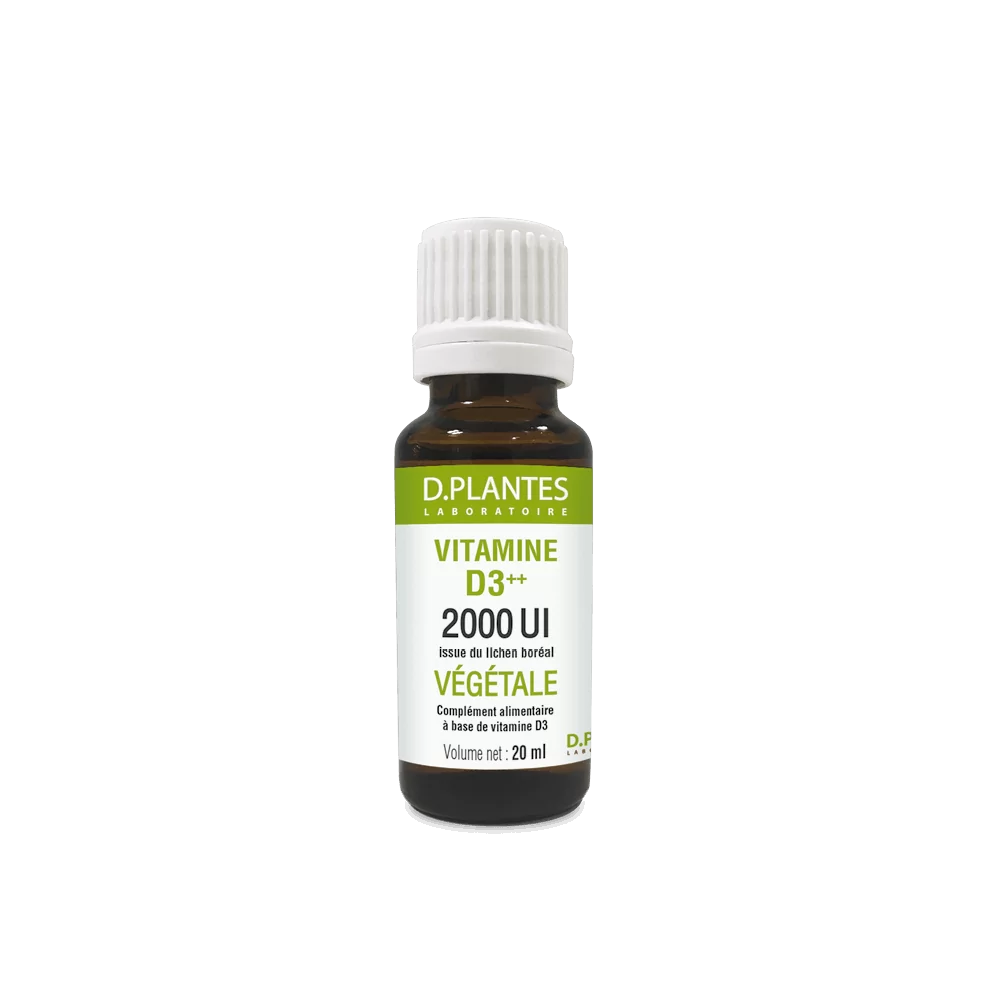 Vitamine D3 végétale 2000ui 20ml D.PLANTES
