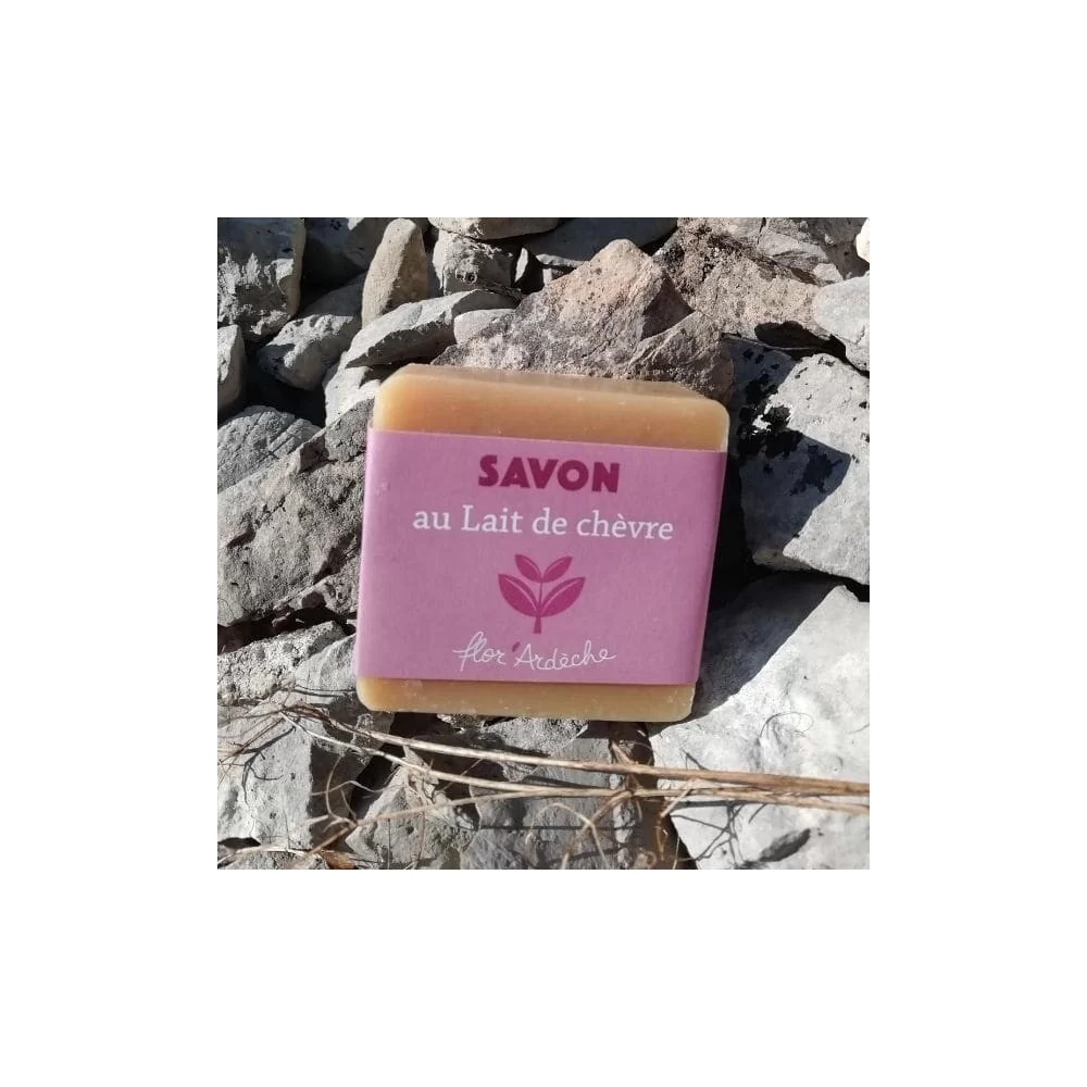 Savon au Lait de Chèvre 100g Flor'Ardèche