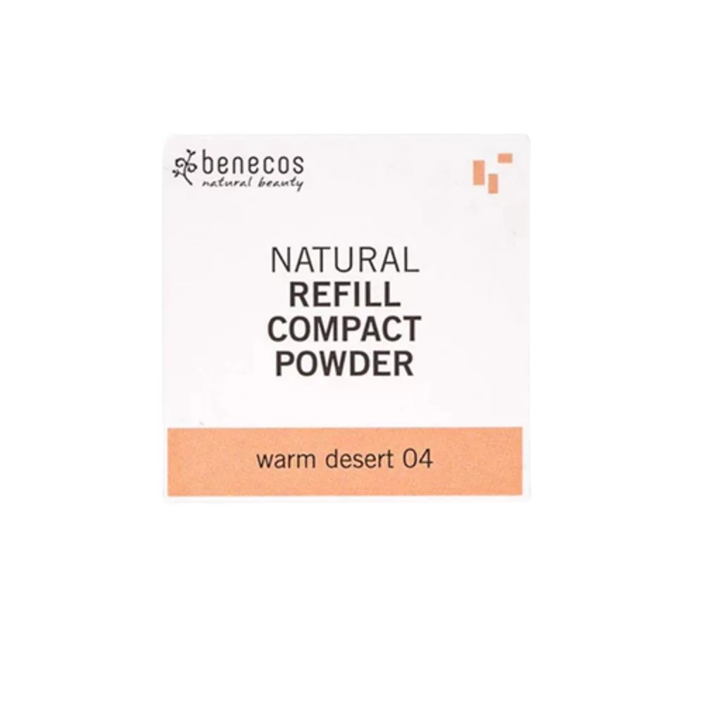 Recharge poudre compact Warm desert 6g Benecos VEGAN