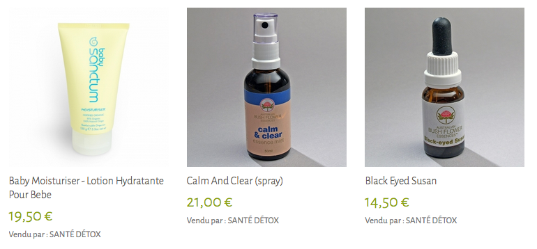 Produits sante detox